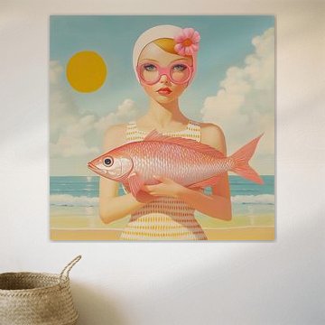 Beach vibes V van Mirjam Duizendstra