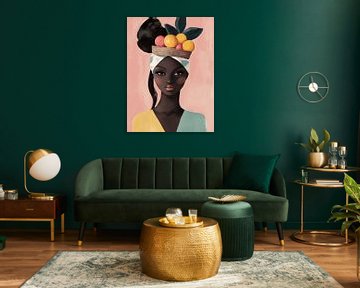Moderne Illustration in Pastellfarben von Studio Allee
