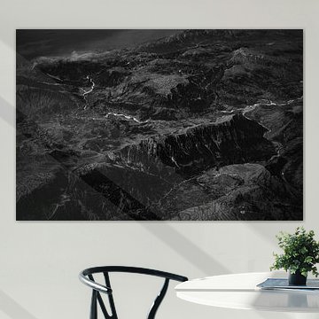 Schattenlandschaften I - Tiefe Konturen der Erde