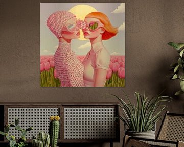 Tulip time VIII by Mirjam Duizendstra