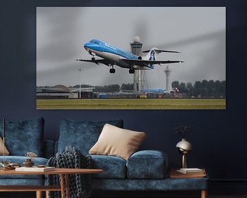 Special livery KLM Cityhopper Fokker 70. van Jaap van den Berg