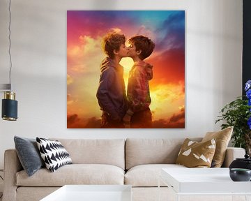 Boylove bij zonsondergang van Sunrise Group Germany
