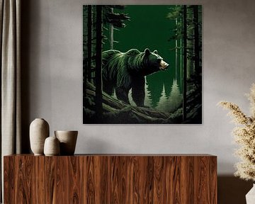 Bear in the Wood by Sunrise Group Germany