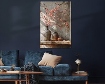 Bloemen modern 2522 van Kunst Kriebels