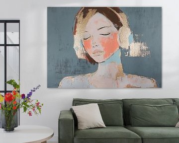 Vrouwenportret van De Mooiste Kunst