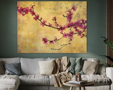 Peinture Redbud | Velvet Whisper sur Studio des Fleurs