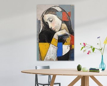 Vrouwengezicht van De Mooiste Kunst