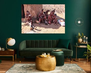 Himba's in Kamanjab van Henk Langerak