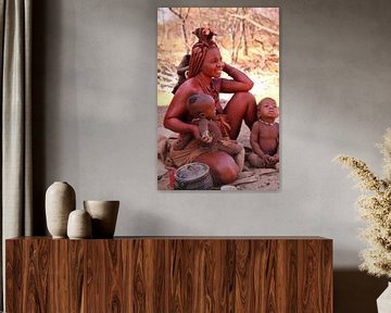 Himba's in Kamanjab van Henk Langerak