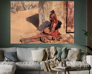 Himba's in Kamanjab van Henk Langerak