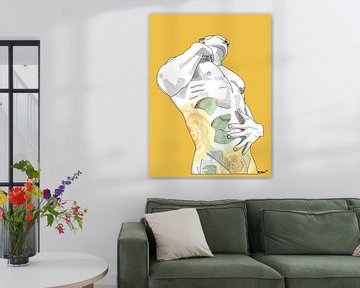 Gele Sensatie van Chrz - AquaPixelFusion