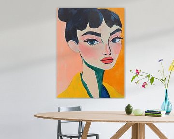 Gouache woman