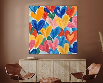 Gouache love van Kunstkabinet