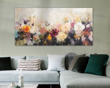 Dromerige bloemenweelde