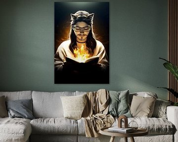 De geleerde van de vlammen van Vythryd Arts