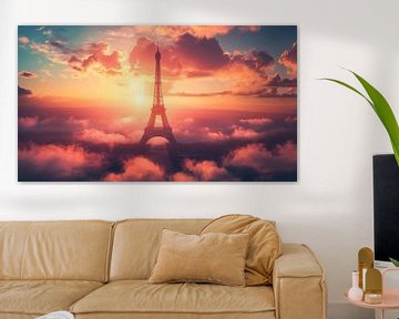 ?? Arc de Triomphe: Tijdloze Majesteit van Eiffeltoren van Surreal Media