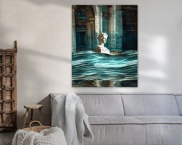 ?️ Schwimmende Statue von Surreal Media