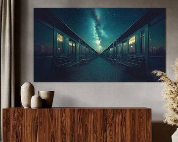 ? Star station : Train station and Sky sur Surreal Media