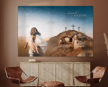 Gesegnete Ostern von Jonathan Schöps | UNDARSTELLBAR.COM — Visuelle Gedanken zu Gott