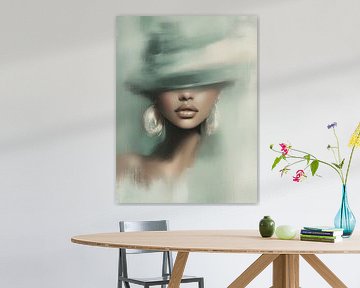The Lady in Green van Carla Van Iersel