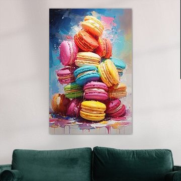 Sweet explosion of macarons by Brigitta Meijer