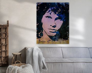 Jim Morrison  van Angelique van den Berg