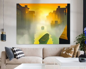 Het Gouden Ontwaken van de Stad van Karina Brouwer