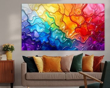 Shimmering glass landscapes by Jean Pierre