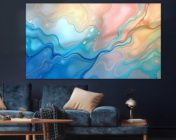Colourful glass illusions