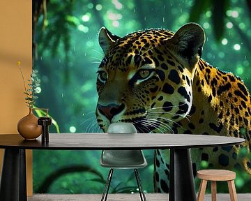 Leopard im Dschungel