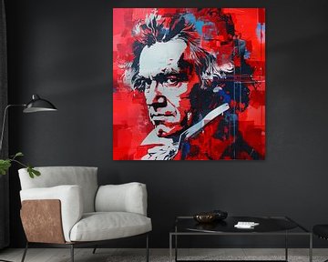 Ludwig van Beethoven Componist Expressionisme Bonn van gm_designs
