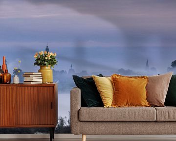 Zutphen wakes up from the fog  by Jamie Lebbink