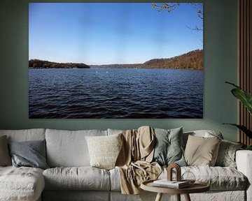 Impressions of Lake Baldeney in Essen, Germany