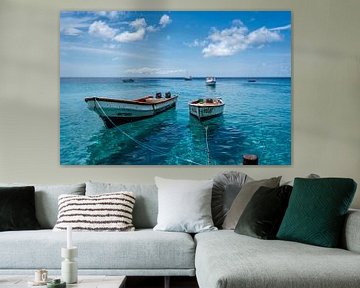 Vissersbootjes Curaçao van Marmar