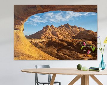 The rock formations of Spitzkoppe, Namibia by Antwan Janssen