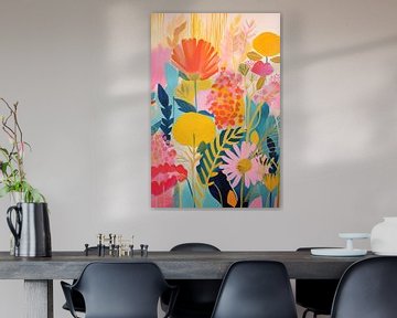 Boho Bloemen weide van Caroline Guerain