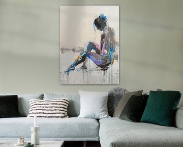 Zittende Vrouw van Kunst Kriebels