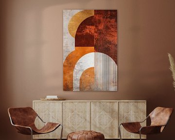 Beige Zen Kunst van Zen en Meer