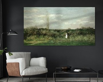 Lentelandschap, Charles-François Daubigny