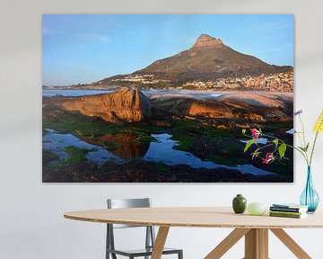 Zonsondergang Camps Bay Beach en Lion's Head Kaapstad van My Footprints