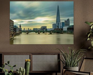 Stad Londen bij zonsopgang van Markus Lange