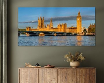 Houses of Parliament en Big Ben bij zonsopgang van Markus Lange