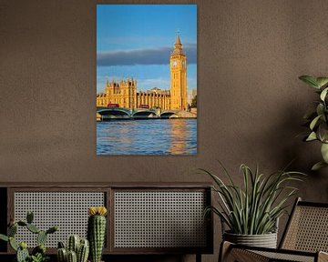 Houses of Parliament en Big Ben bij zonsopgang van Markus Lange