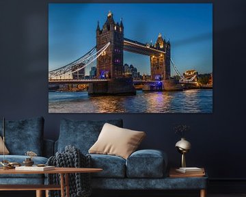 Blue hour at Tower Bridge by Markus Lange