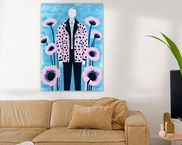 Fashion clash - Pink Poppy