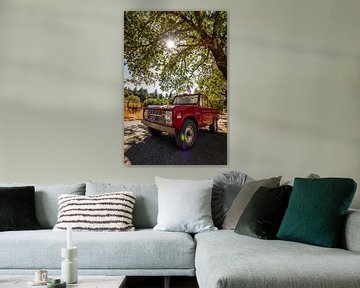 Rode pick-up van Stefan Swiontek