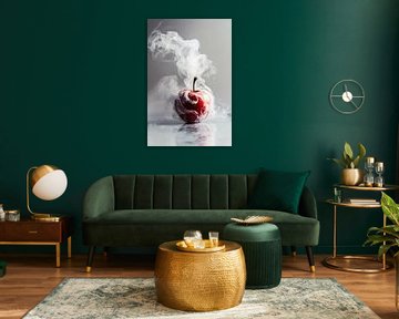 Pomme mystique et fumée sur Imperial Art House