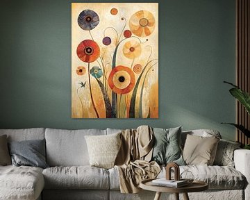 Bloemen abstract van Imagine