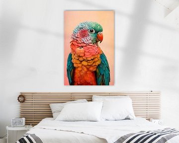 Kleurrijke en realistische papegaai van Imperial Art House