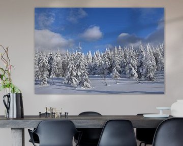 The top of the snow-capped mountain by Claude Laprise